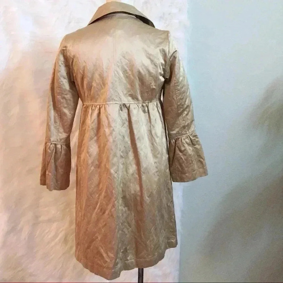 Bernardo Gold Trench Coat - Picture 5 of 7